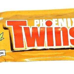 Twins 500 mg THC chocolate bar - Phoenix 710