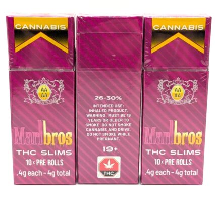 Cannabis Prerolls 10 pcs. THC Slims by Marlbros