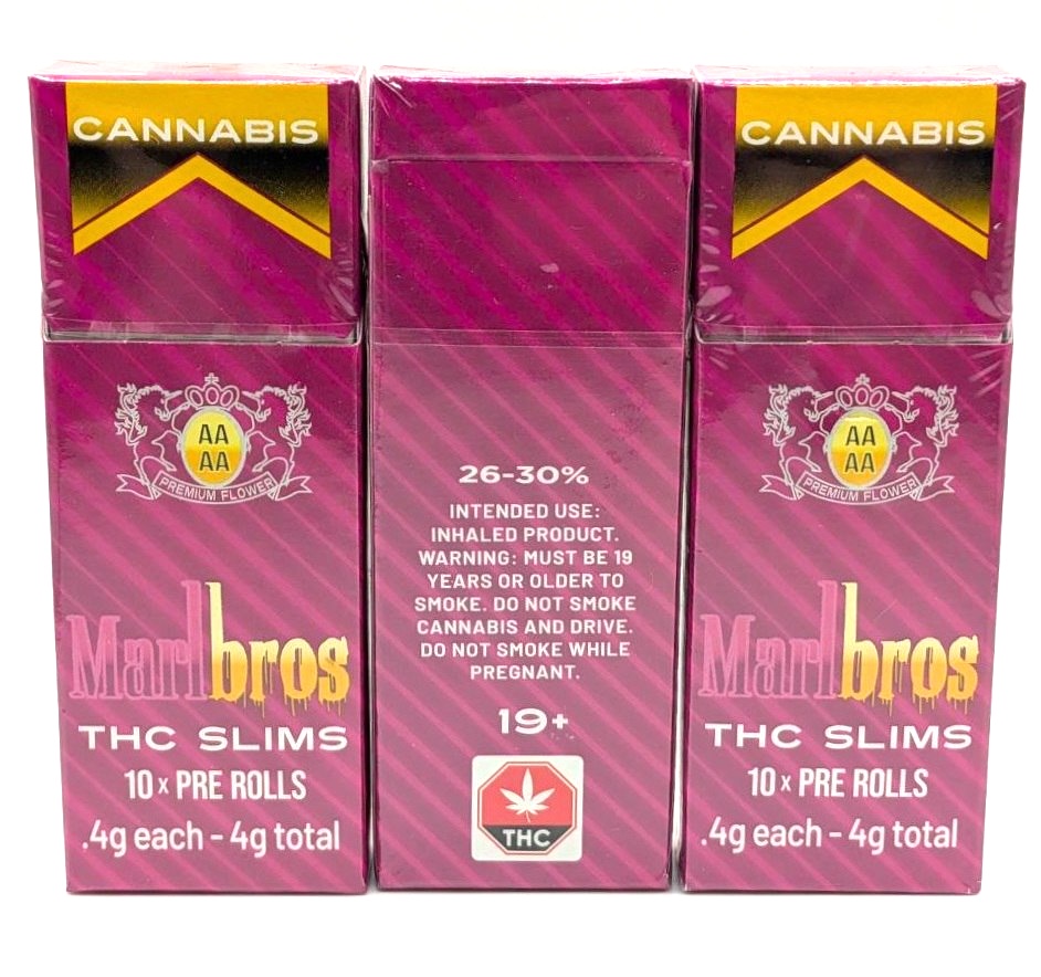 Cannabis Prerolls 10 pcs. THC Slims by Marlbros Cannabis Prerolls 10 pcs. THC Slims by Marlbros