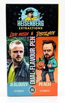Heinsenberg Extractions 3G Dual Vape Pen (Live Resin and Distillate)