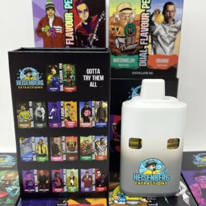 Heinsenberg Extractions 6G Dual Vape Pen (THC distillate)