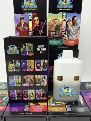 Heinsenberg Extractions 6G Dual Vape Pen (THC distillate)
