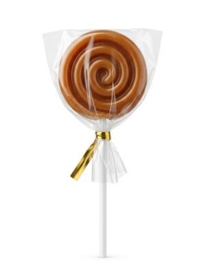 Caramel lollipop THC 100mg