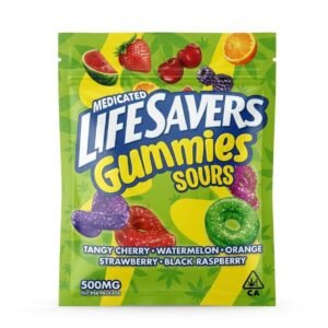 Lifesavers Gummies Sours Medicated THC 500mg