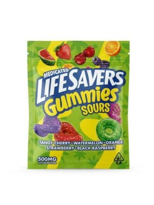 Lifesavers Gummies Sours Medicated THC 500mg