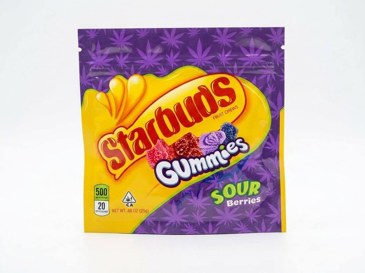 Cannaburst Gummies Sours 500mg THC infused edibles gummies Cannaburst Gummies Sours 500mg THC infused edibles gummies